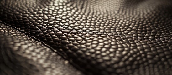 Poster - copy space image of a textured leather surface.