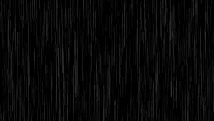 Poster - rain wall falling or rain fall  black screen. Raindrops splashing background. heavy Rain seamlessly loop able  footage animation. summer season video.