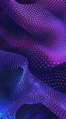 Poster - Abstract background with dots and gradient colors