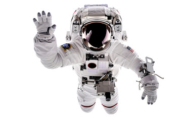 an astronaut in a space suit