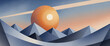 © DIVGRADCURL - illustrazione con elementi geometrici a tema  astratto contemporaneo