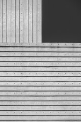 Aufkleber - Cement concrete wall Grey texture Architecture details Industrial Abstract background