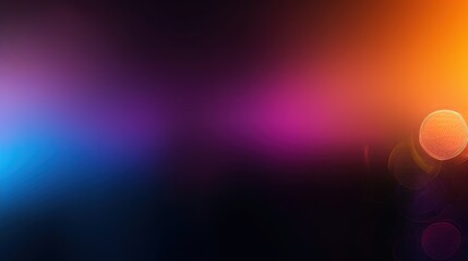 Poster - Abstract Background with Bokeh Lights