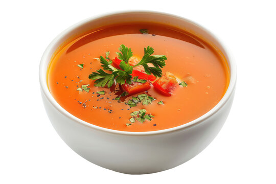 Tomato chutni isolated on transparent background