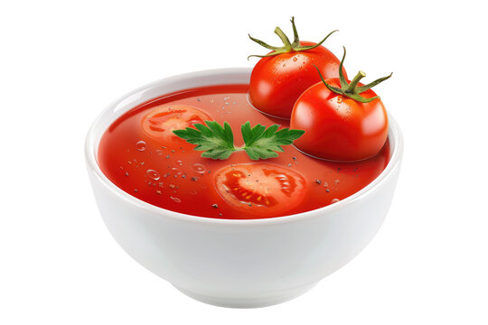 Tomato chutni isolated on transparent background