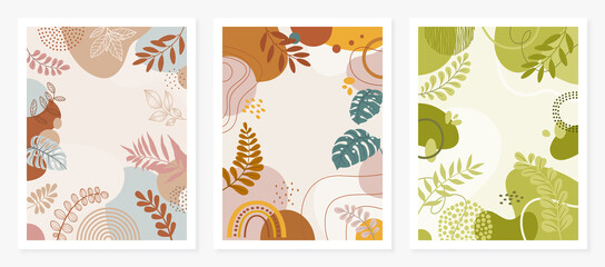 Sticker - Design banner frame background. Colorful abstract background for design.