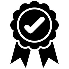 Sticker - Authenticity vector icon. Can be used for Leadership iconset.