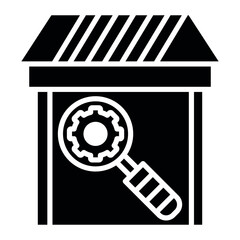 Wall Mural - Inspection vector icon. Can be used for Warehouse iconset.