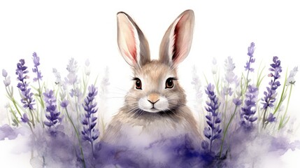 A cute Easter bunny 