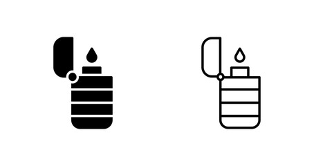 Sticker - Lighter Vector Icon