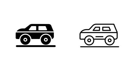 Sticker - Vehicle Vector Icon