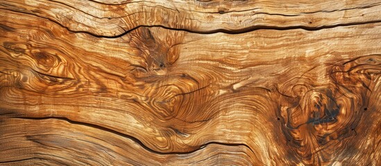 Poster - Design with a wooden surface displaying a natural pattern, perfect for showcasing with a copy space image.