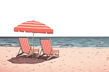 Sticker - PNG Beach furniture outdoors horizon