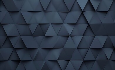 Poster - This geometric, hexagonal-based texture is modern and techie