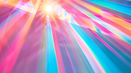 abstract colorful rays background