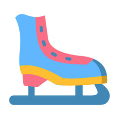 Poster - Ice Skates Icon