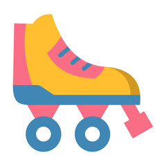 Canvas Print - Roller Skates Icon