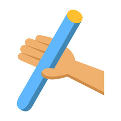 Wall Mural - Relay Baton Icon