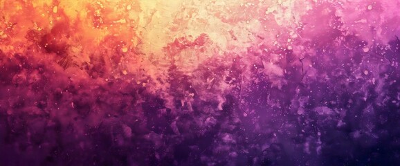 Grainy gradient background purple pink orange white noise texture backdrop, retro abstract banner poster design