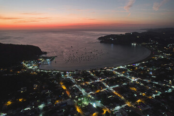 Wall Mural - Twilight in san juan del sur