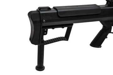 Wall Mural - Large caliber sniper rifle. Long range weapon. Isolate on a white back.