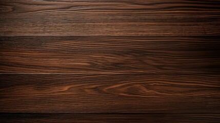 Canvas Print - sophistication dark brown wood grain