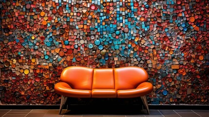 Wall Mural - eclectic wall texture interior