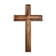 © Yeti Studio - Old wooden cross cut out