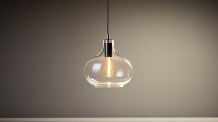 Canvas Print - fixture hanging light isolated