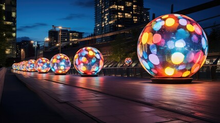 Sticker - night light sphere