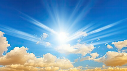 light bright sun background