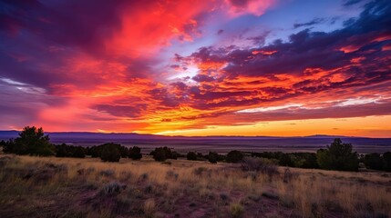 Canvas Print - radiant colorful rays light