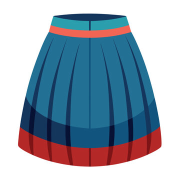 a realistic-looking skirt against a white background