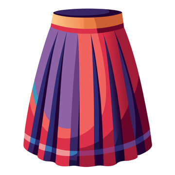a realistic-looking skirt against a white background