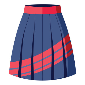 a realistic-looking skirt against a white background