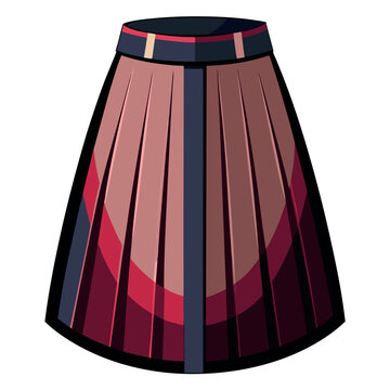 a realistic-looking skirt against a white background