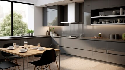 Wall Mural - countertops slate grey