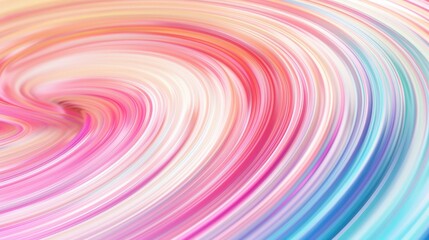 Aufkleber - Abstract swirl of colorful light pastel gradients creating a vibrant and dynamic flow, perfect for backgrounds or artistic designs.