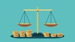 © Pure Imagination - Balance Scale With Coins