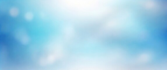 Poster - Luxurious light white and blue blurred bright background, abstract light blue blurred colorful background elegant bright illustration with gradient