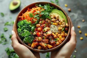 salad food dinner lunch healthy dieting vegetarian vegetable meal fresh green eating vegan organic detox appetizer quinoa breakfast bowl plate broccoli background