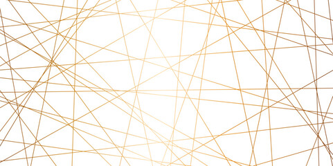 Wall Mural - Luxury premium golden random chaotic wave lines abstract background. Vector, illustration