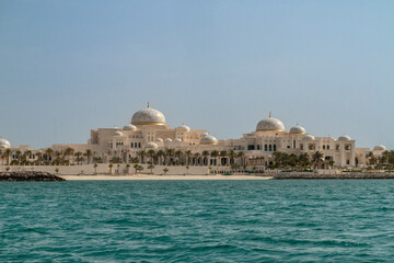 United Arab Emirates - Abu Dhabi - Qasr al Watan from the sea