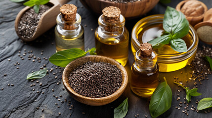 Chia Seeds and Oil: Nature's Nutritional Powerhouse