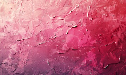 Poster - textured watercolor background in shades of pink and red. pink background with texture and vintage g