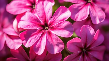 Canvas Print - bloom pink phlox