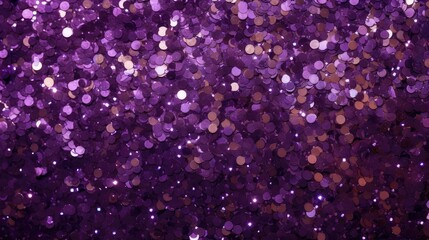 Sticker - elegant purple glitter background