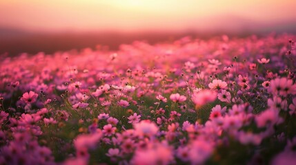 Canvas Print - petals pink twilight