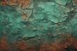 © Larysa - Processed collage of grunge chipped paint rusty textured metal in daylight. Background for banner