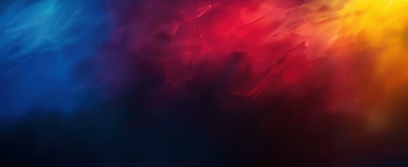 Wall Mural - abstract painting with vibrant colors. ai.
